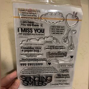 25 Stamps & 1 Die Cut - Simon Says Stamp - Just Miss You set